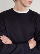 Dries Van Noten - Cotton-Jersey Sweatshirt - Blue
