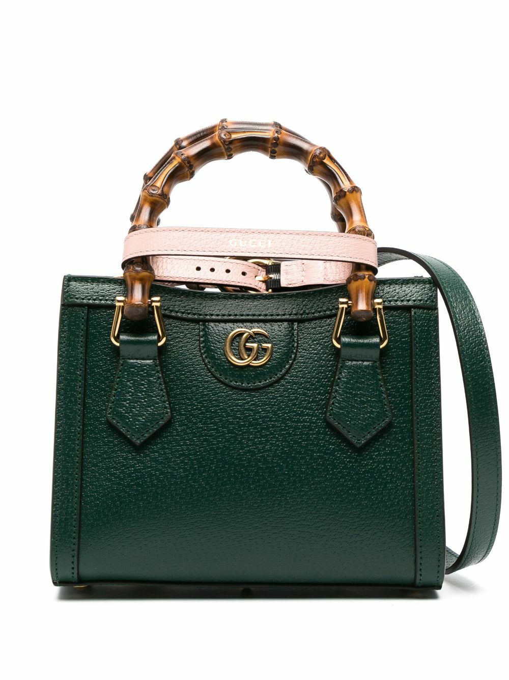 GUCCI - Diana Mini Leather Shopping Bag Gucci