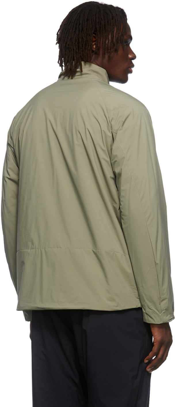 Snow Peak Khaki Nylon Ripstop 2L Octa Jacket Snow Peak