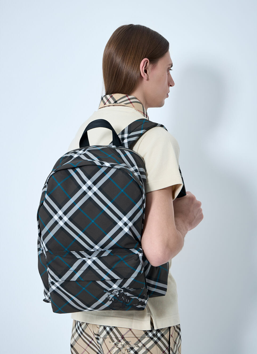 Burberry Check Backpack