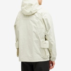 Snow Peak Men's Indigo C/N Parka Jacket in Ivory