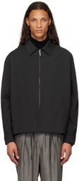 Róhe Black Blouson Jacket