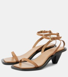 A. Emery Irving suede slingback sandals
