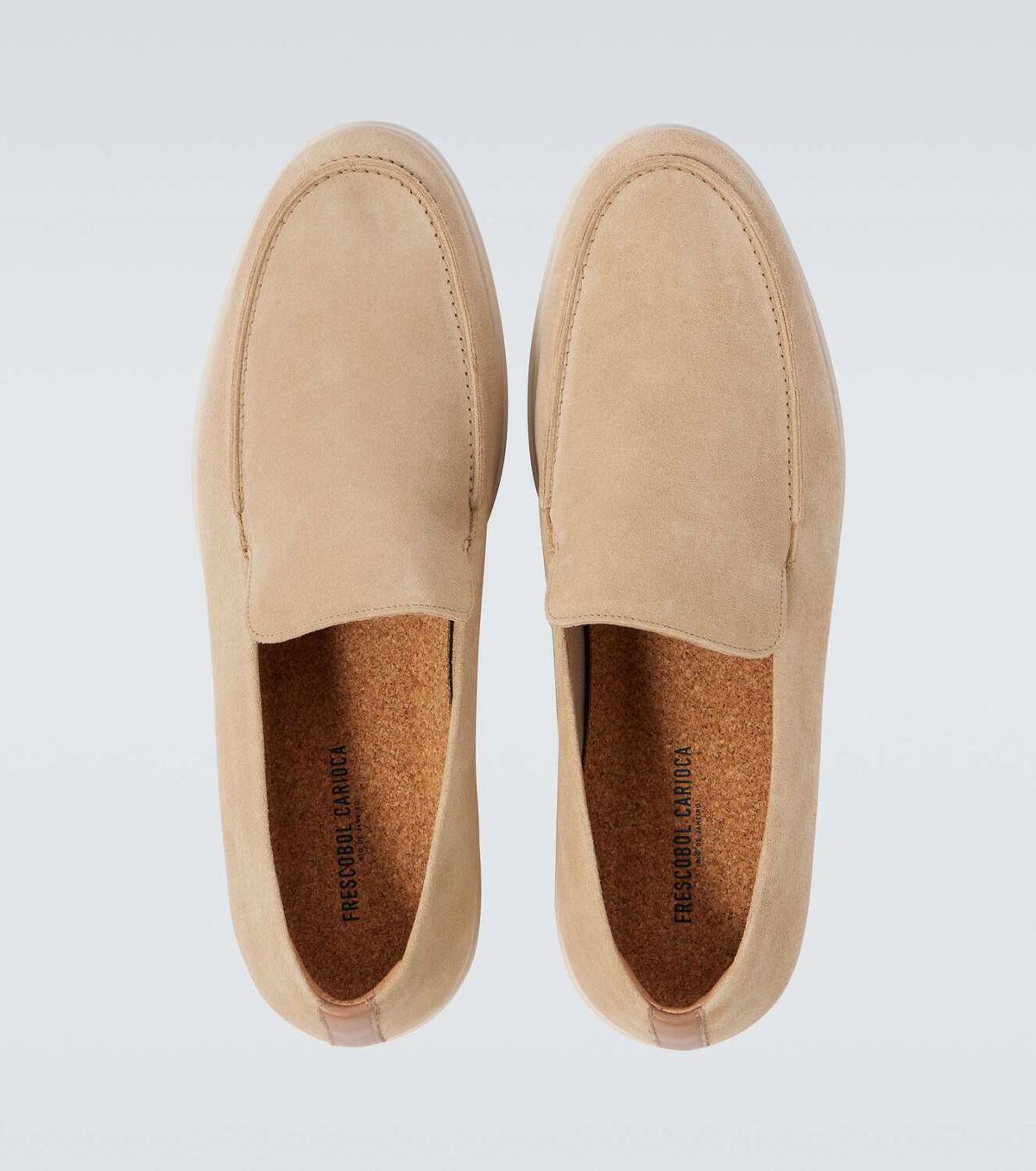 Frescobol Carioca Miguel suede loafers