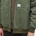 WTAPS Men's Nylon Panel Fleece in Olive Drab