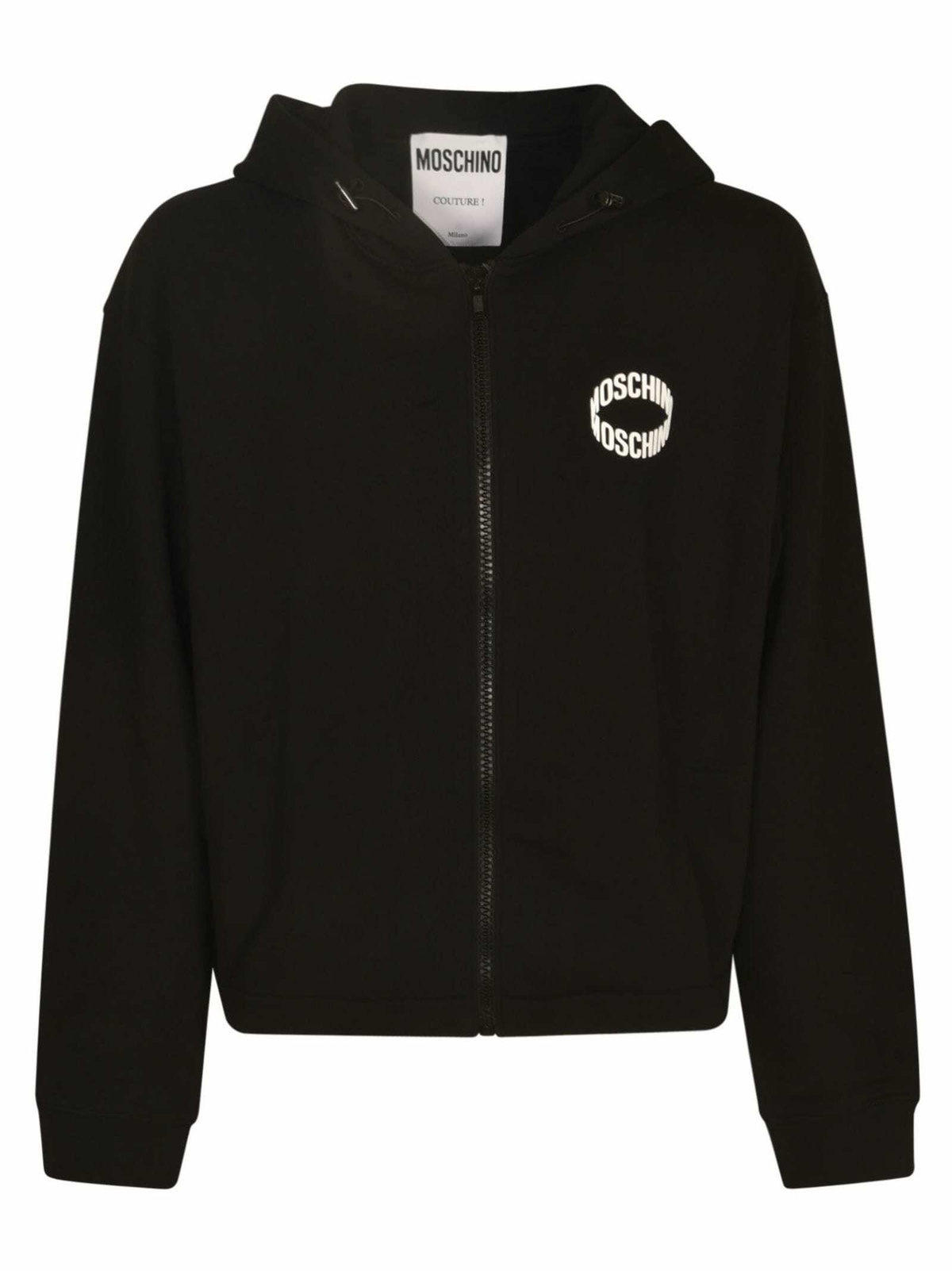 オープニング 大放出セール and Black Moschino Gold Moschino Hoodie Couture トップス