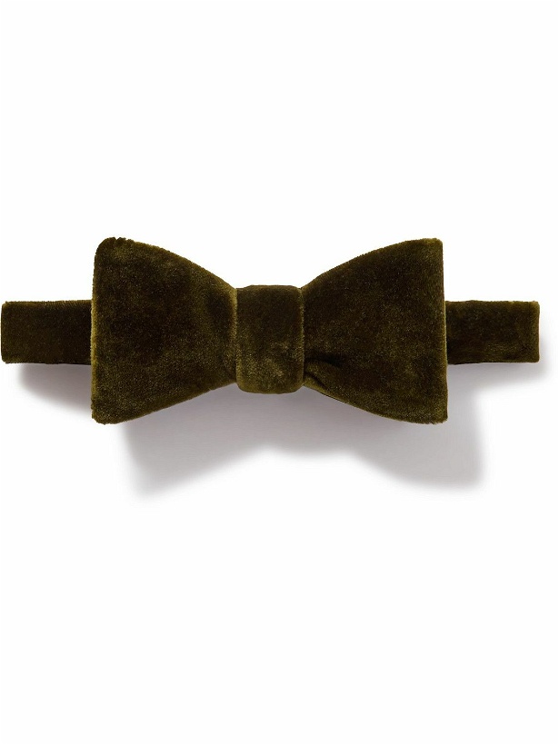 Photo: Favourbrook - Pre-Tied Cotton-Velvet Bow Tie