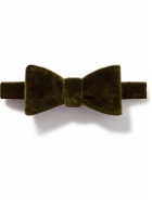 Favourbrook - Pre-Tied Cotton-Velvet Bow Tie