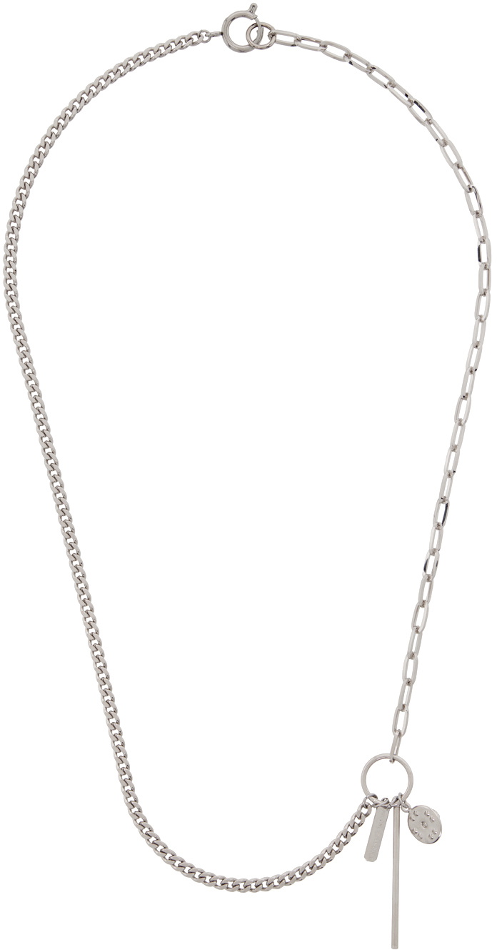 Justine Clenquet Silver Haiden Necklace