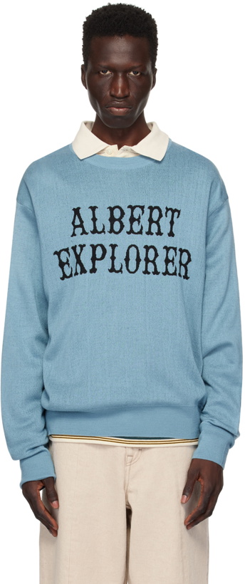 Photo: Uniform Bridge Blue 'Albert Explorer' Sweater