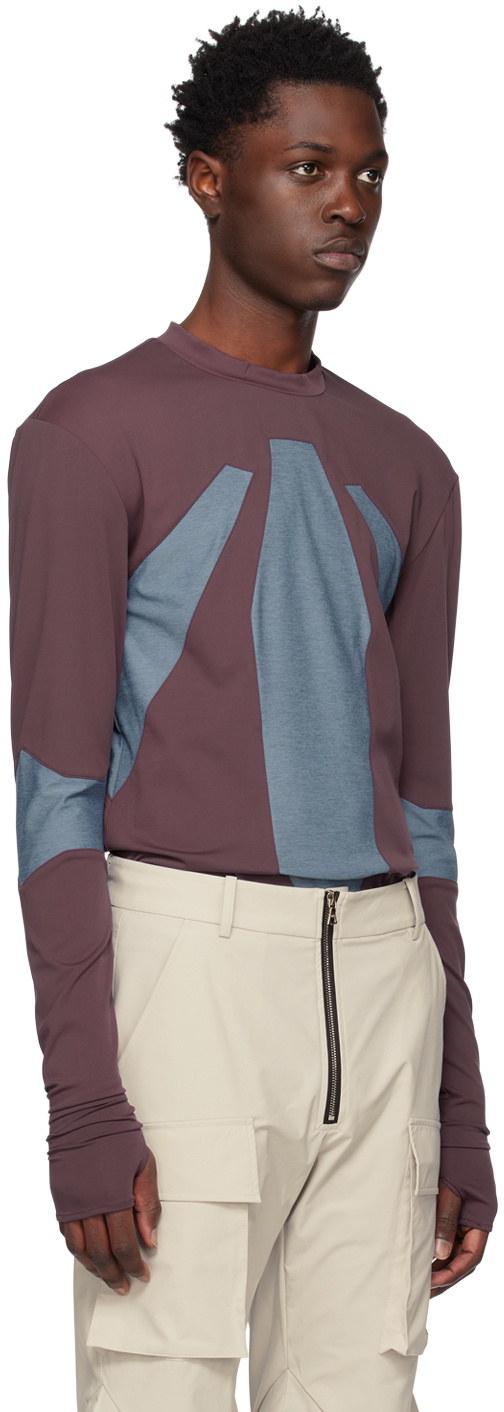 Uncertain Factor Purple Planet Voyager Long Sleeve T-Shirt