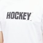 HOCKEY Men's Sticker Logo T-Shirt in White