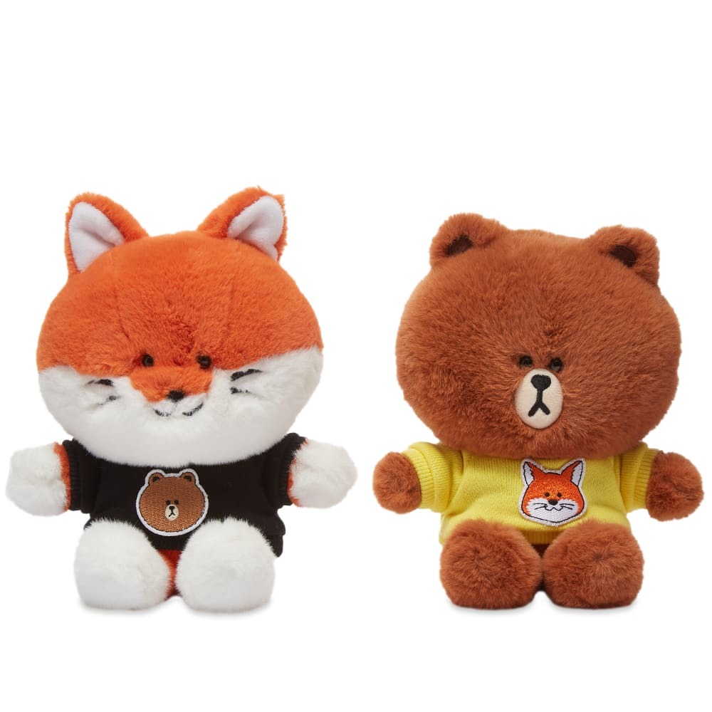 Maison Kitsuné x Line Friends MK Doll Set Maison Kitsune