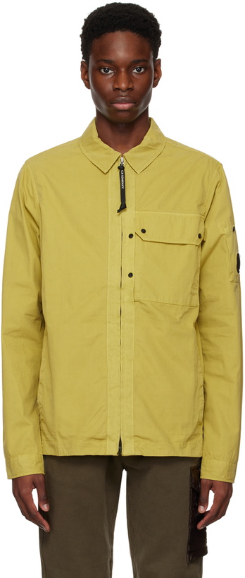 Photo: C.P. Company Yellow Emerized Jacket