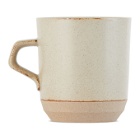 KINTO Beige Large Ceramic Lab CLK-151 Mug Set, 14 oz