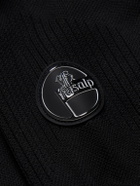 Fusalp - Cyrion Double-Faced Wool-Blend Zip-Up Cardigan - Black