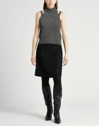 Roberto Collina Womens Turtleneck in Grey