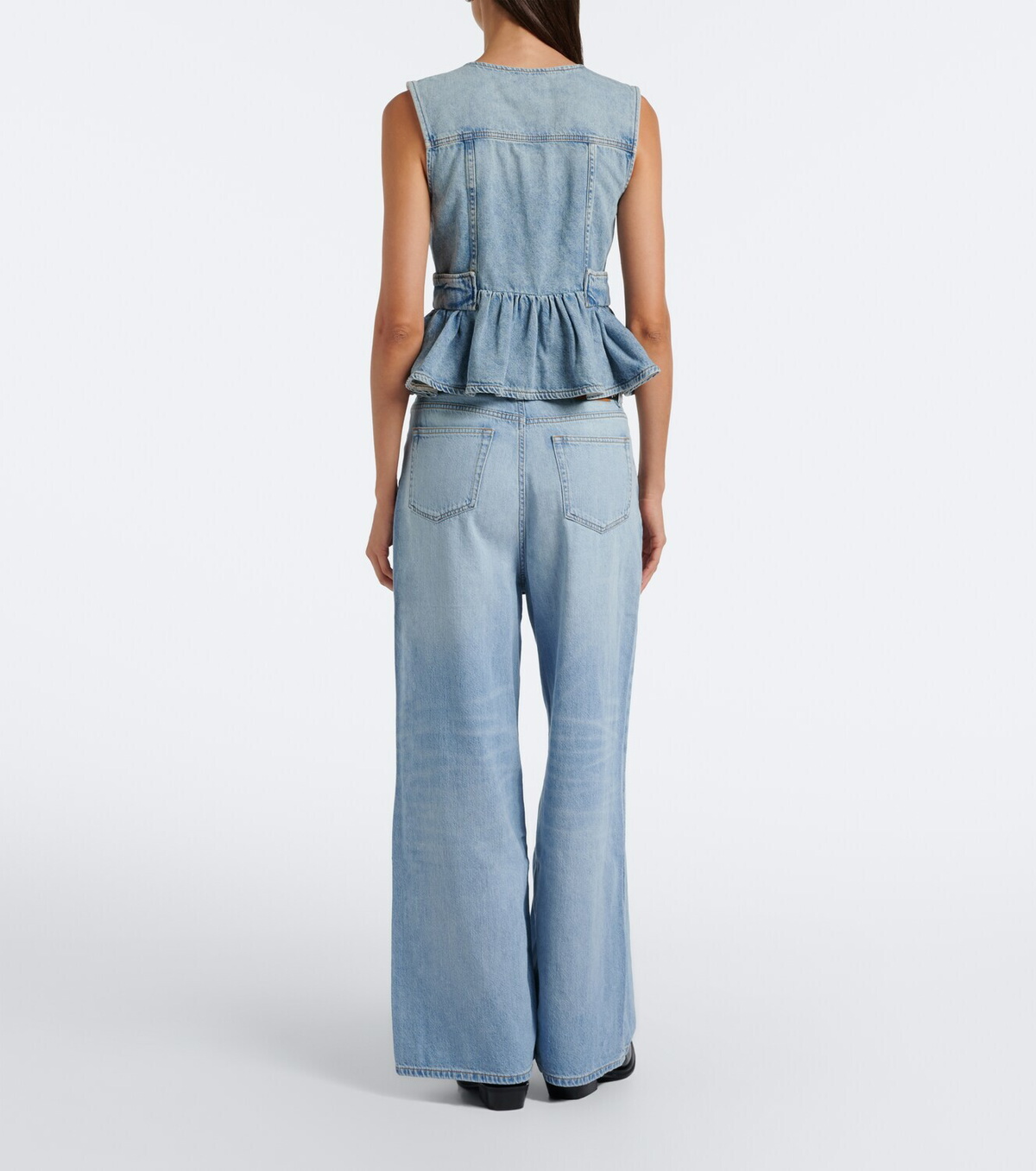 Ganni Marri wide-leg jeans