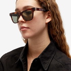Saint Laurent Sunglasses Women's Saint Laurent SL M106 Sunglasses in Havana/Green