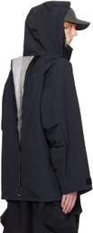 meanswhile Black Fatigue Coat