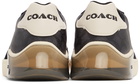 Coach 1941 Black & Off-White Citysole Court Sneakers
