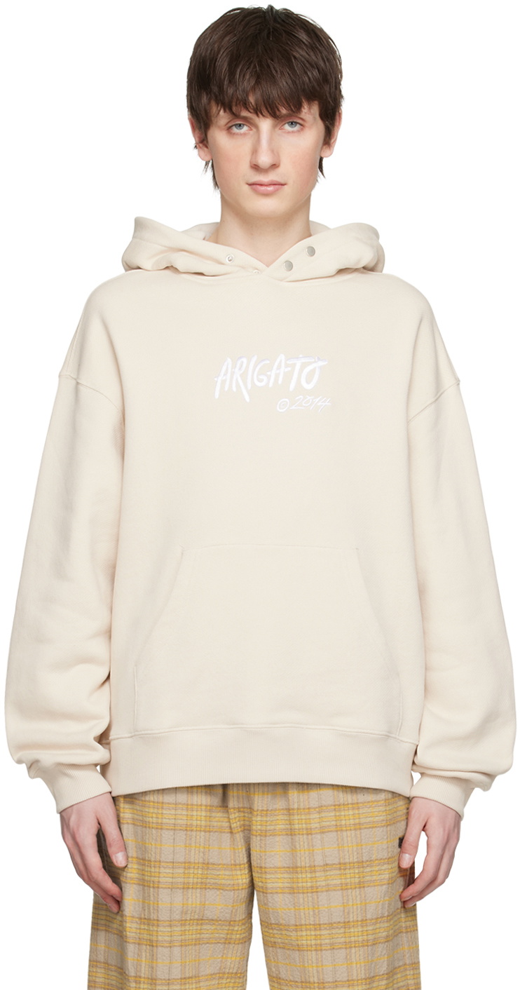 Axel Arigato Beige Tag Hoodie Axel Arigato