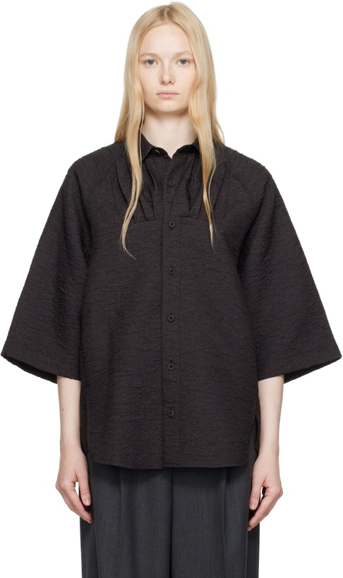 Photo: ADER error Black Half Sleeve Product. 56 Shirt