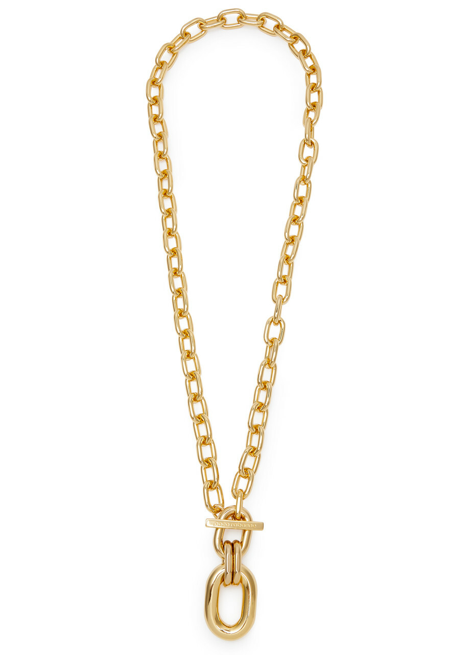 アクセサリーその他 PACO RABANNE 'XS Link' necklace Gold 25PBB0414MET077 Gold Xl link necklace – Rabanne