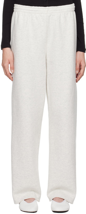 Photo: Gil Rodriguez Gray Heavy Fleece Sunday Lounge Pant
