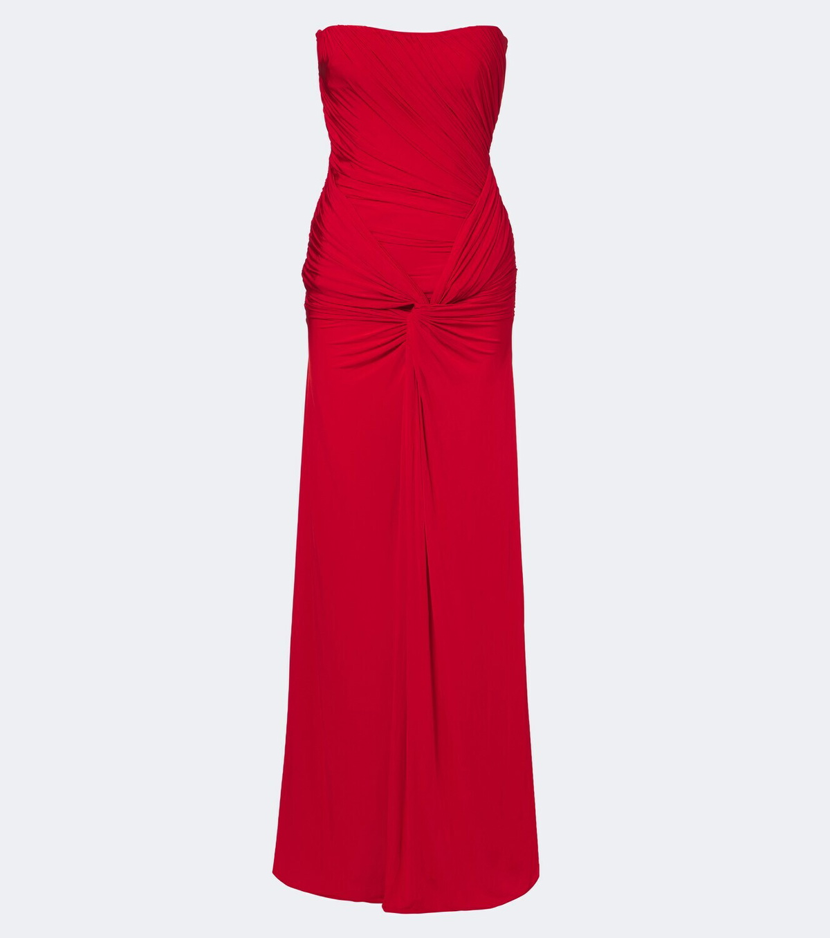 Alex Perry Gathered ruched jersey gown