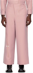 ADER error Pink Fraven Trousers