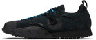 Marine Serre Black Suede Leather MS Rise Tyko Sneakers