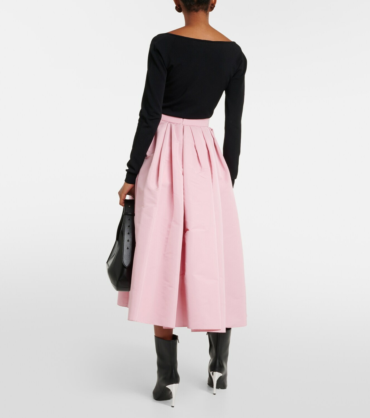 スカート ALEXANDER MCQUEEN Women Skirts 734536Q1A5B5003 Pink Alexander Mcqueen Ruffle skirt - Pink - Women | 734536Q1A5B5003