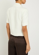 Etro Embroidered Linen Jacket Ivory
