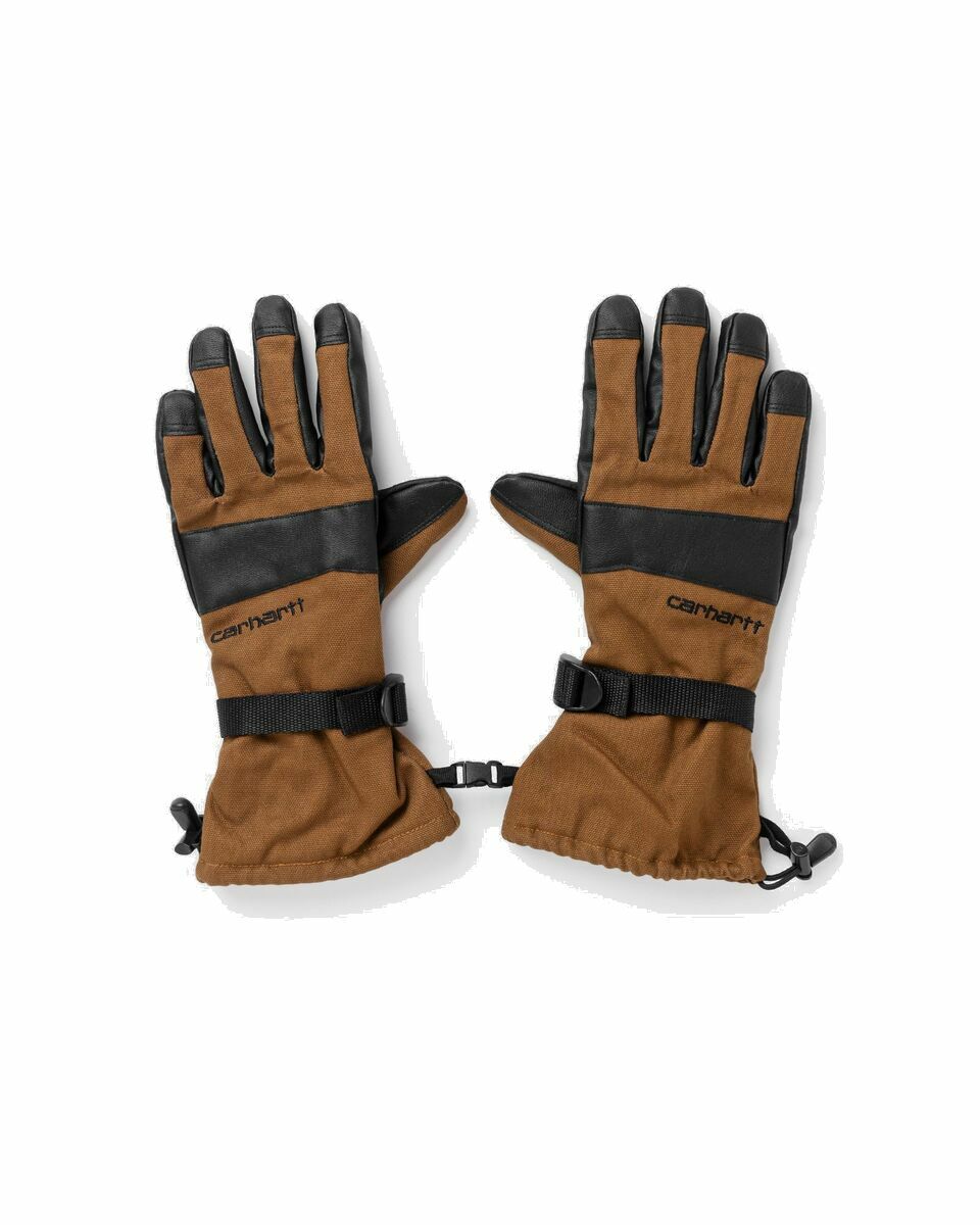Photo: Carhartt Wip Duty Gloves Brown - Mens - Gloves