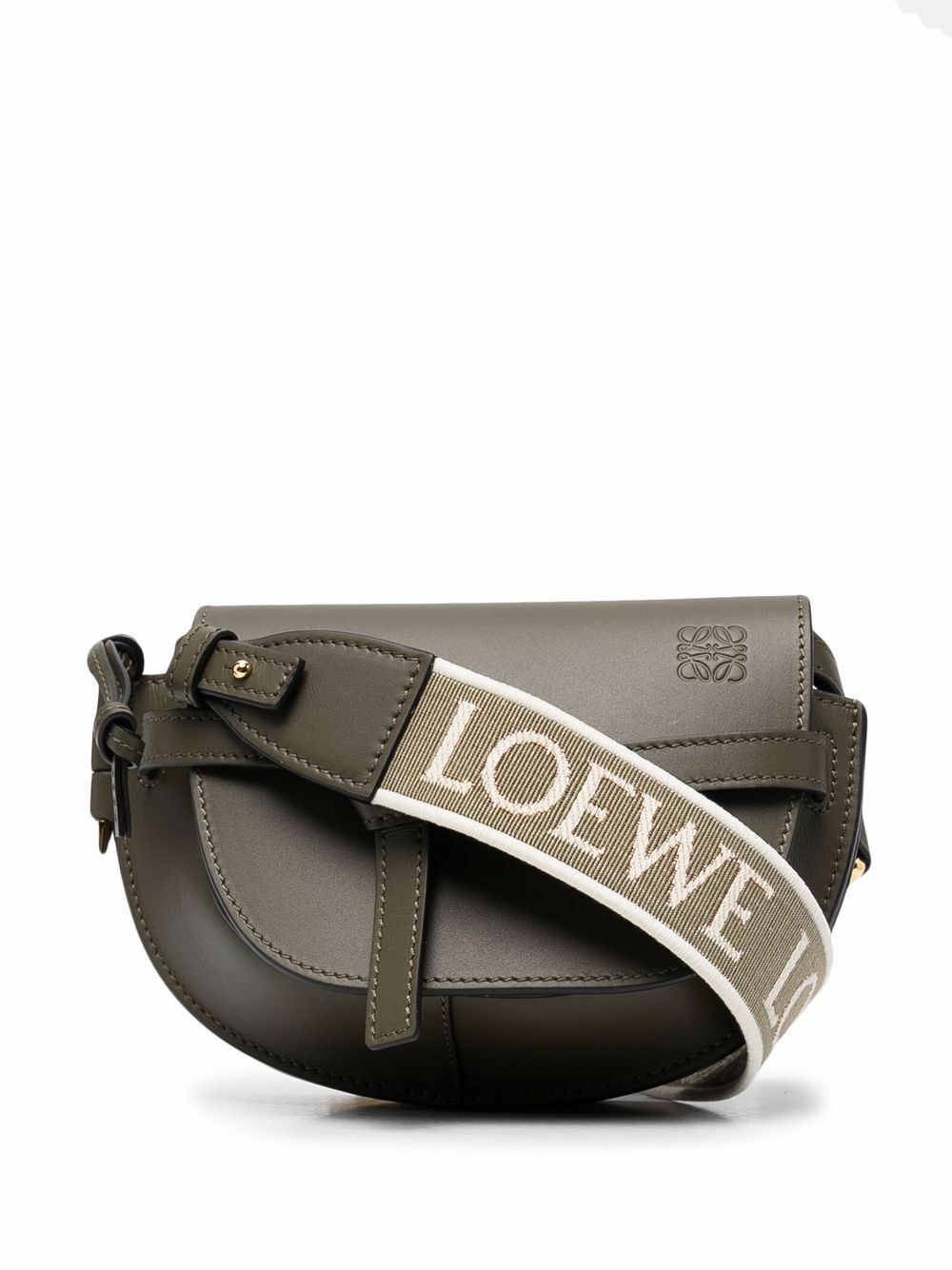 LOEWE - Mini Gate Dual Leather Crossbody Bag Loewe