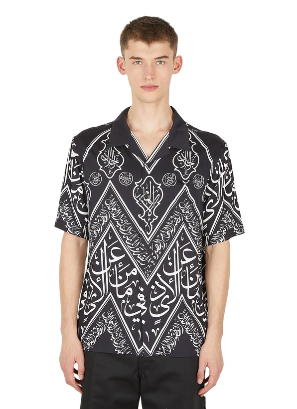 Photo: GmbH Graphic Print Bowling Shirt