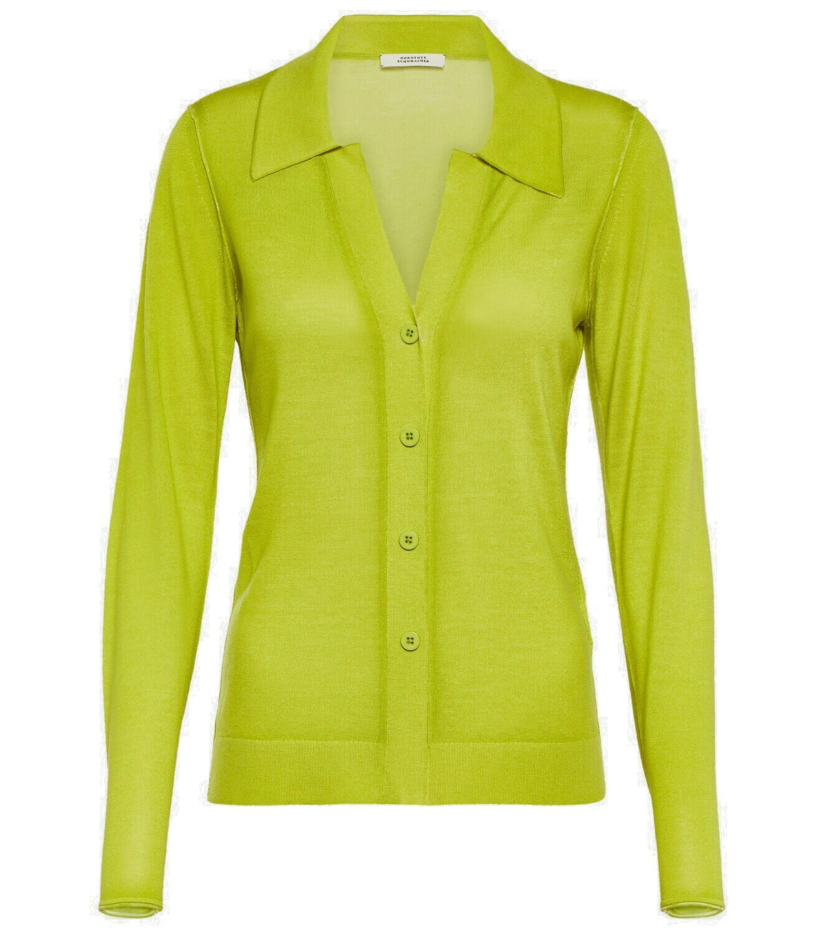Veste Cardigan Dorothee Schumacher Sporty Glam - Jaune - Taille 1 S - Neuf Avec étiquettes