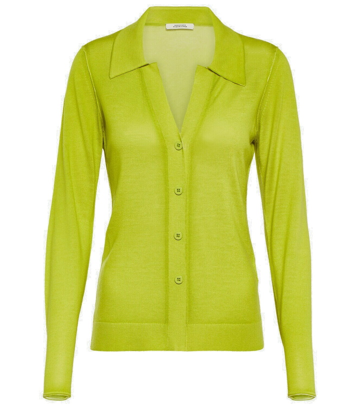 Photo: Dorothee Schumacher Essential twist cardigan