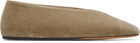 Le Monde Beryl Taupe Olympia Slipper Flats