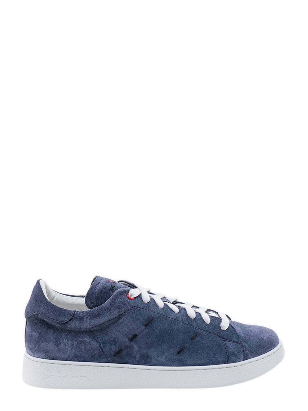 Photo: Kiton Ciro Paone Sneakers Blue   Mens