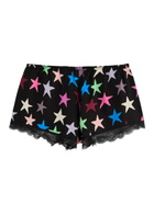 Love Stories Apollo Star-print Satin Pyjama Shorts Multicoloured