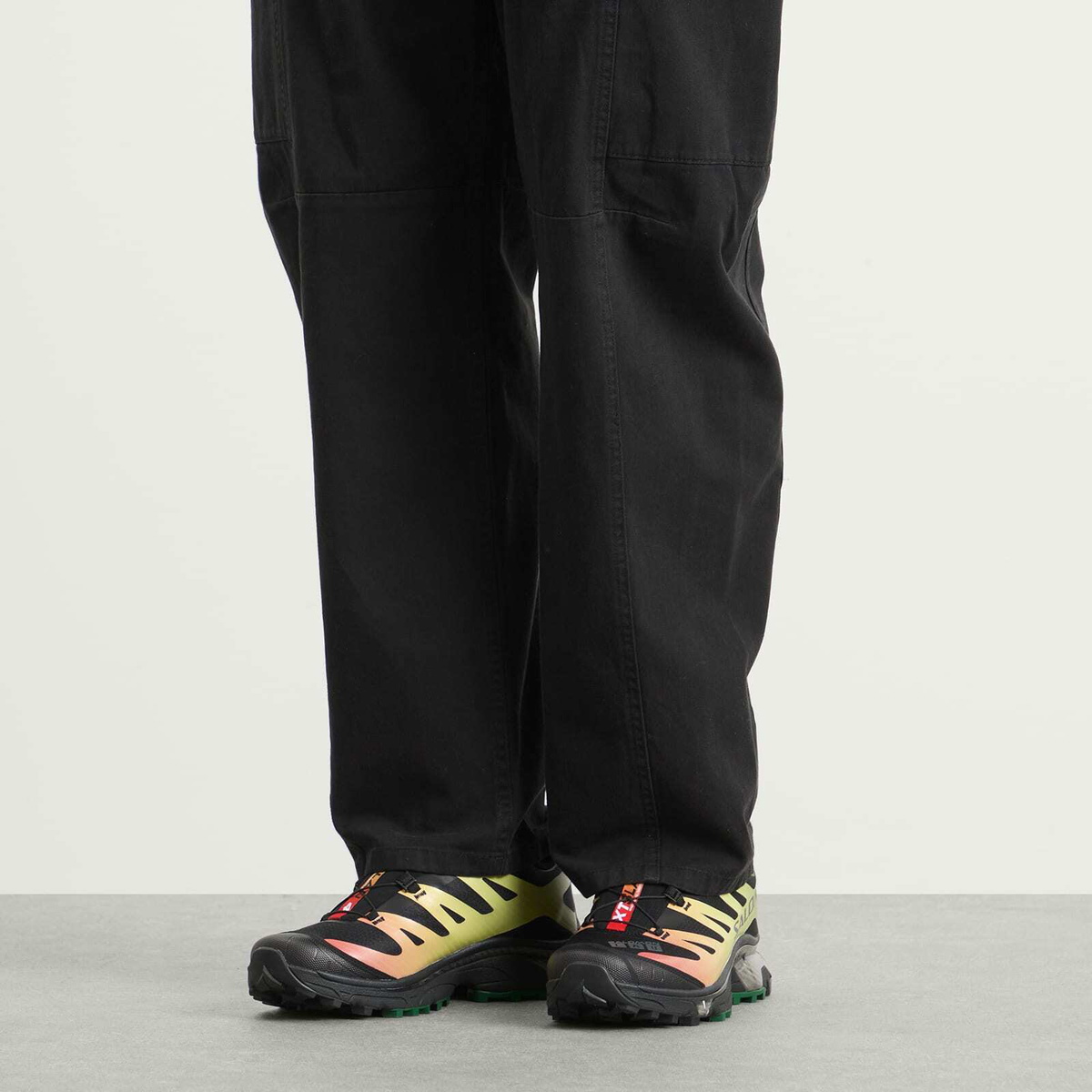 Salomon XT-4 OG Sneaker in Black/Asphalt/Eden