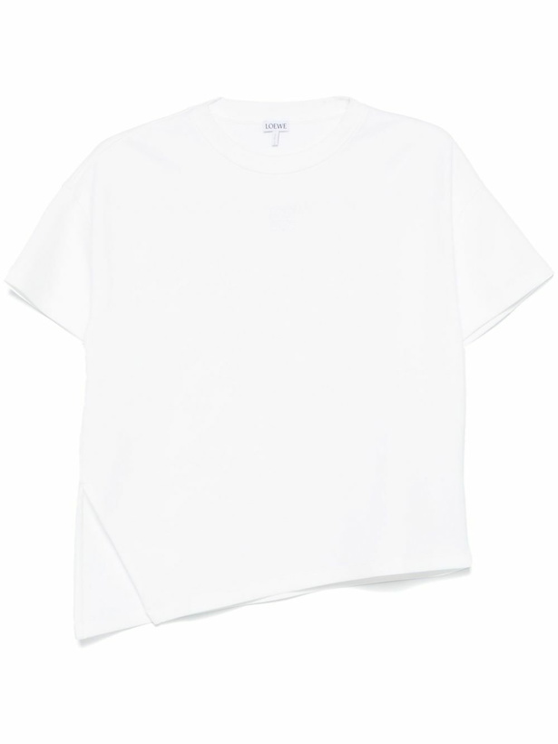 Photo: LOEWE - Asymmetric Cotton T-shirt womens