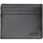 Diesel Black 1dr Card Holder