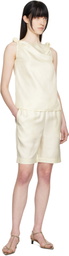 Loulou Studio Off-White Remy Tank Top