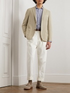 Incotex - Montedoro Slim-Fit Cotton and Ramie-Blend Blazer - Neutrals