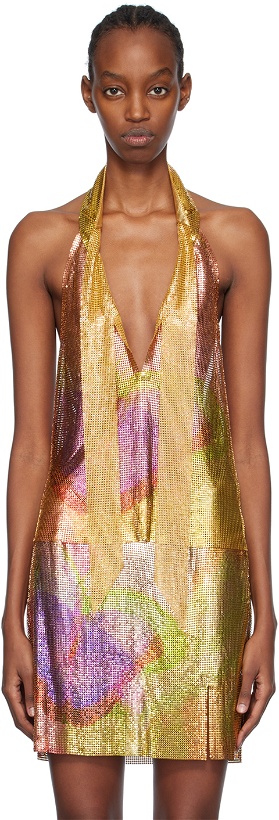 Photo: Anna Sui Gold Impressionism Butterfly Tank Top
