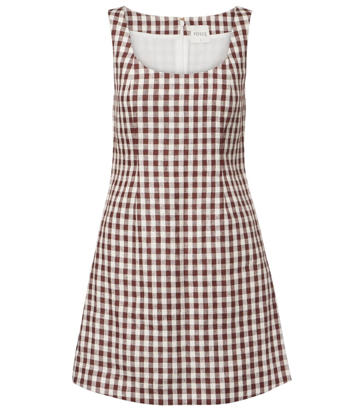 POSSE Alice Linen Mini Dress Posse POSSE Alice Linen Mini Dress Posse