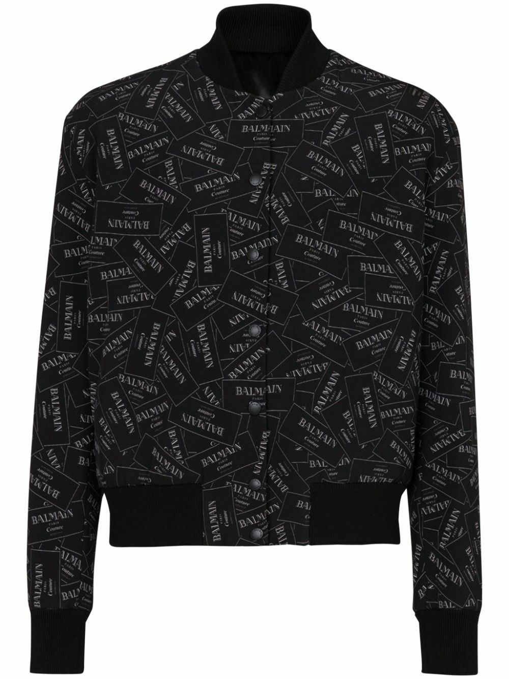 【関税込み】Balmain ブラック エンブロイダリー フーディ Balmain Paris プリント フーディー - Men | BALMAIN